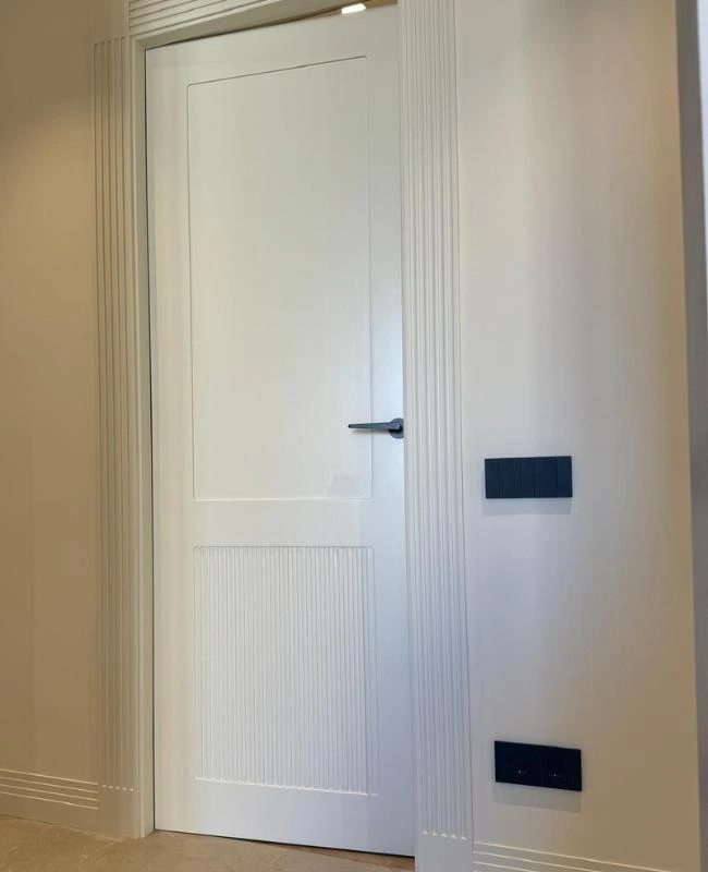 fabricacion puerta interior madera barcelona