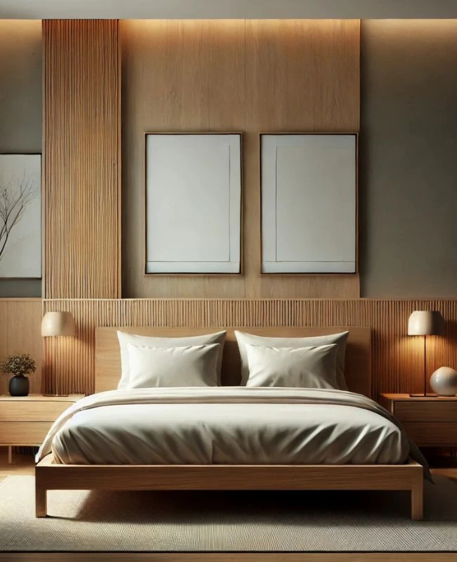 cabecero cama madera fabricacion propia