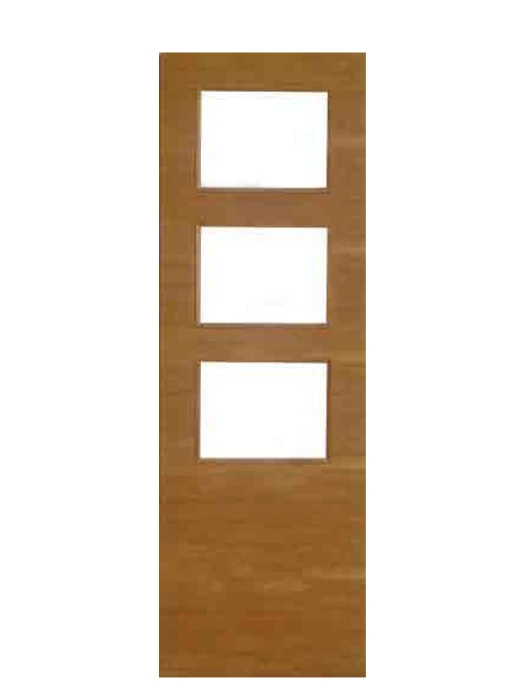 puerta madera lisa través 3VLL T